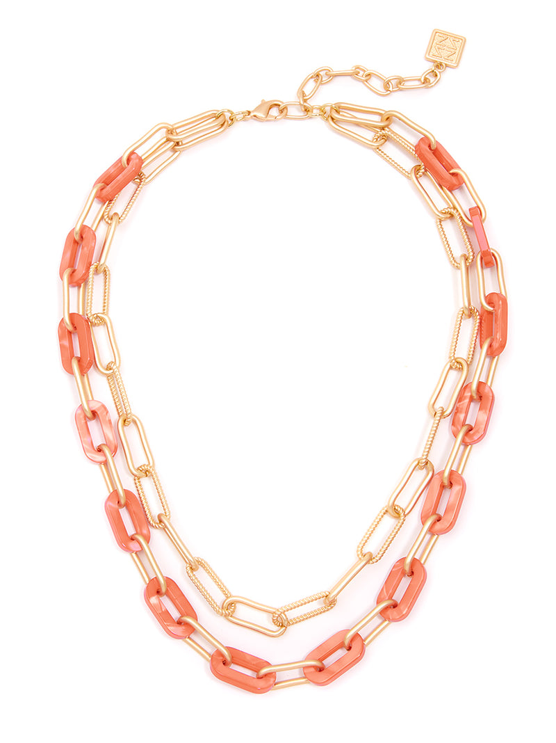 Lenna Layered Links Necklace | Fashion ZENZII Jewelry