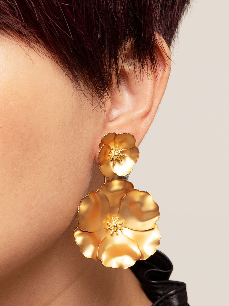 Annabelle Floral Drop Earring