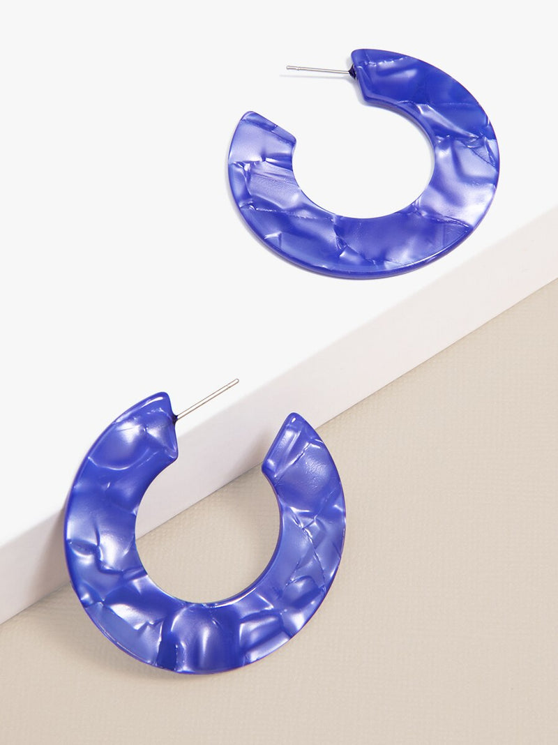 All About Hue Hoop Earring